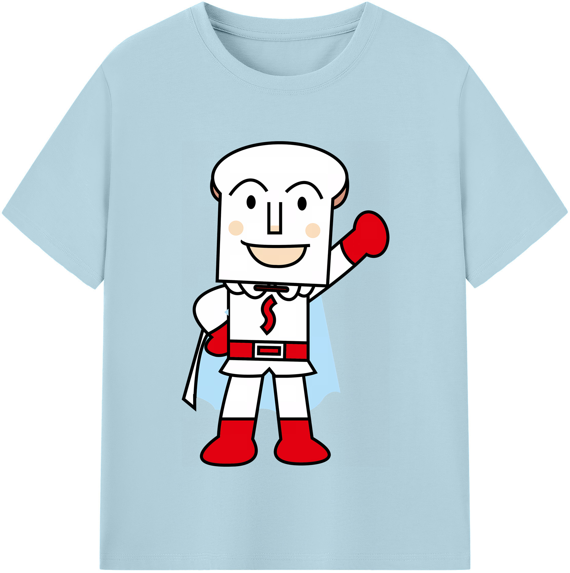 （画像用） アンパンマン Anpanman 綿100％半袖Tシャツ（フロントプリント）